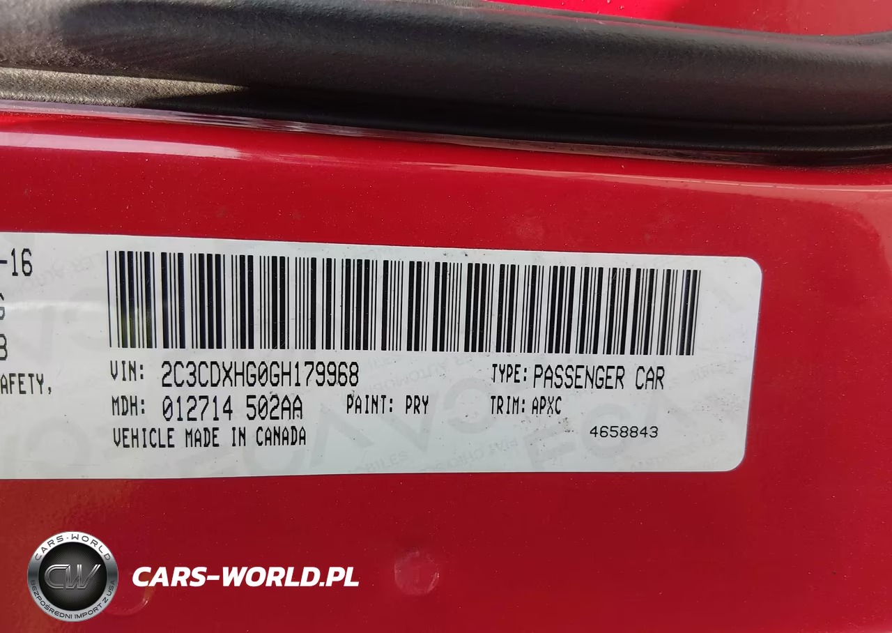 2016 Dodge Charger Sxt VIN:2C3CDXHG0GH179968 - 9