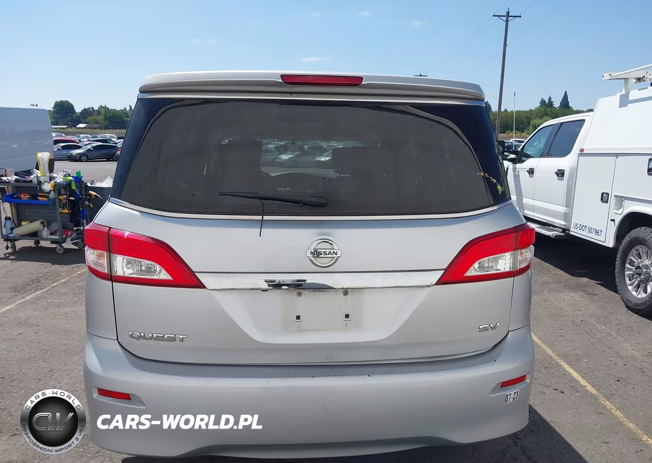 2014 Nissan Quest Sv VIN:JN8AE2KP3E9107496 - 16