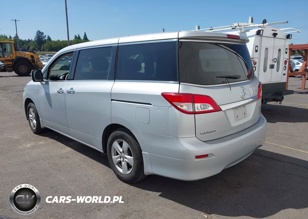 2014 Nissan Quest Sv VIN:JN8AE2KP3E9107496 - 3