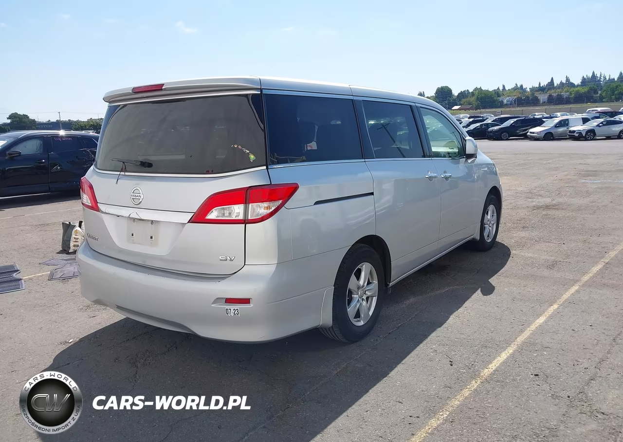2014 Nissan Quest Sv VIN:JN8AE2KP3E9107496 - 4