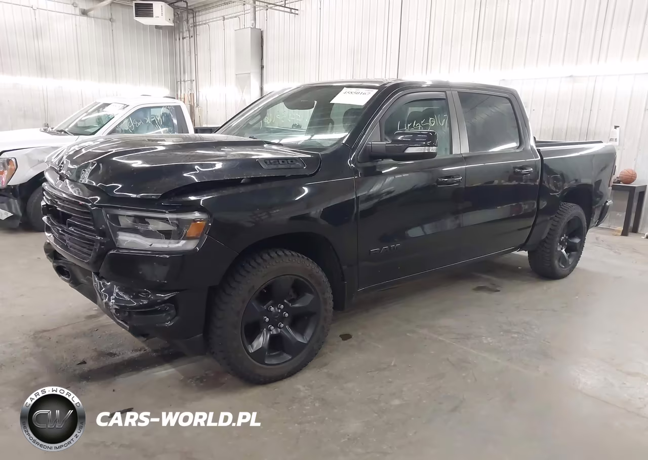 2019 Ram 1500 Big Horn-Lone Star 4X4 5'7 Box VIN:1C6SRFFT3KN859227 - 2
