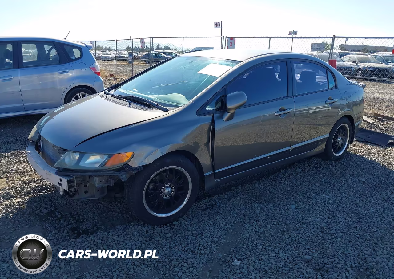 2007 Honda Civic Lx VIN:2HGFA16587H304622 - 2