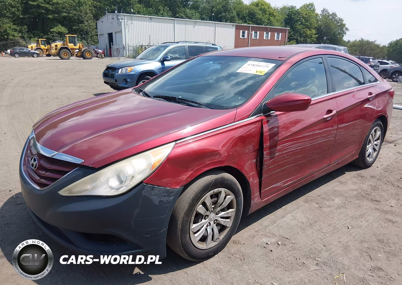 2011 Hyundai Sonata Gls VIN:5NPEB4AC2BH243542 - 2
