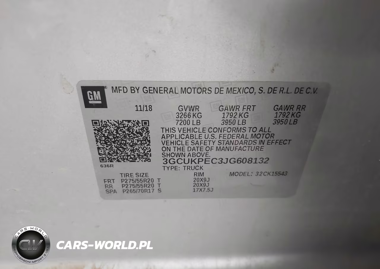 2018 Chevrolet Silverado 1500 Custom VIN:3GCUKPEC3JG608132 - 9