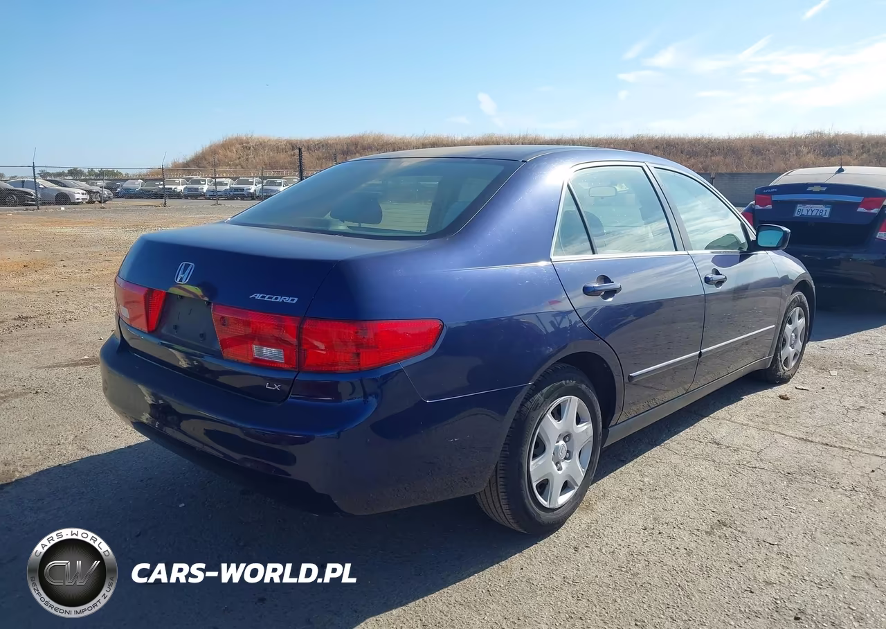 2005 Honda Accord 2.4 Lx VIN:JHMCM56485C000289 - 4