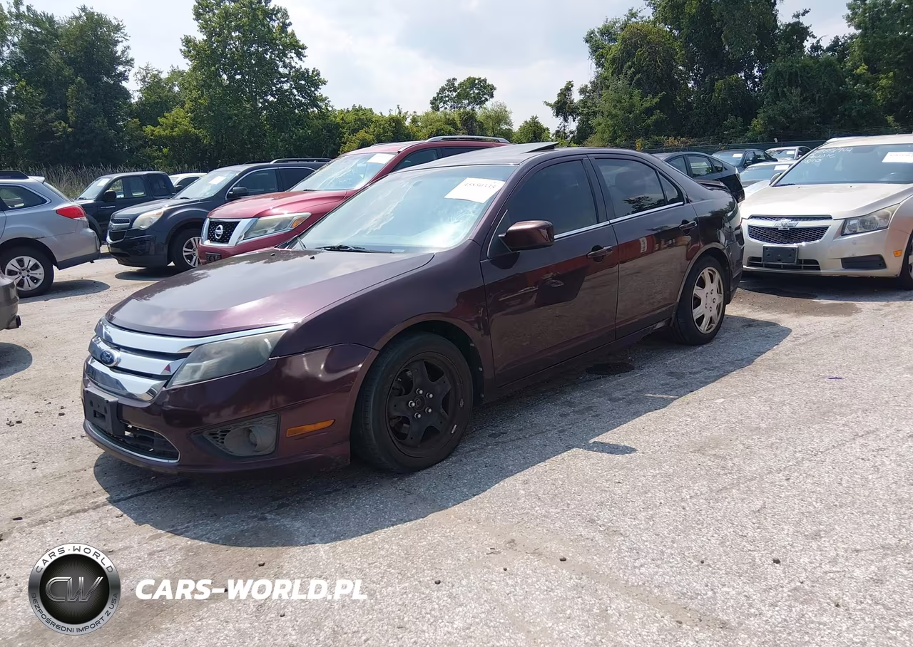 2011 Ford Fusion Se VIN:3FAHP0HA5BR207424 - 2
