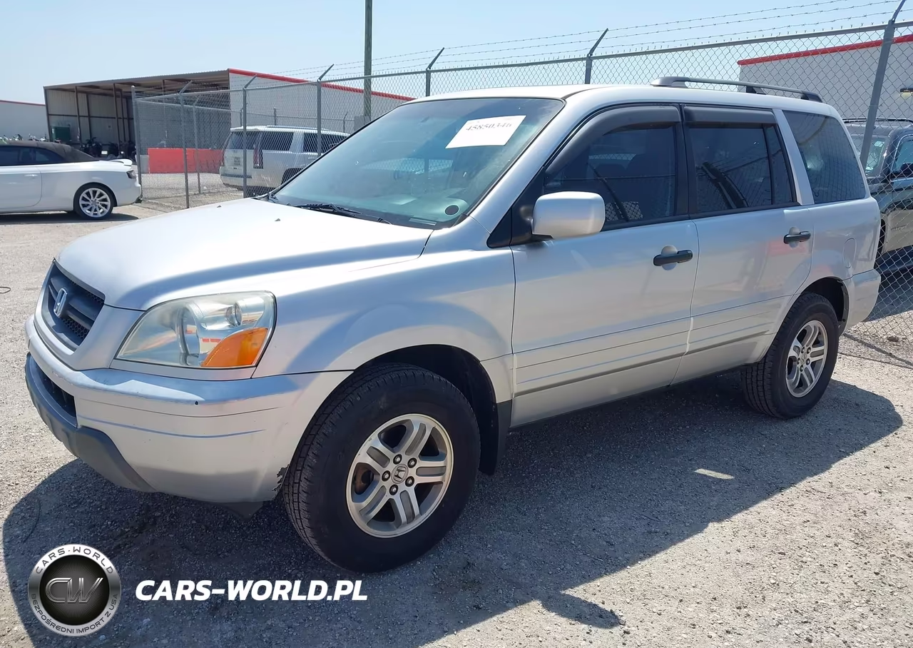 2005 Honda Pilot Ex-L VIN:2HKYF18795H533788 - 2