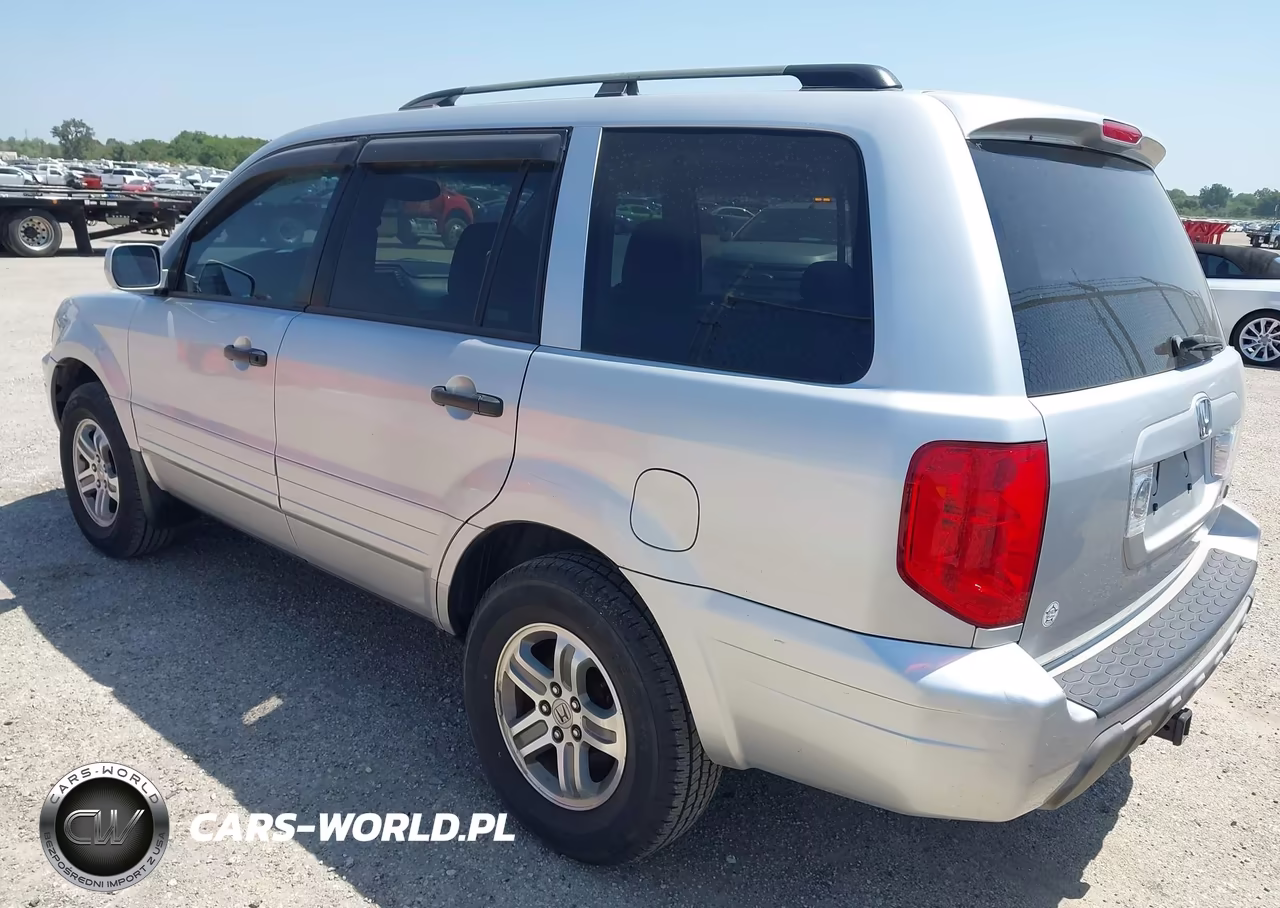 2005 Honda Pilot Ex-L VIN:2HKYF18795H533788 - 3