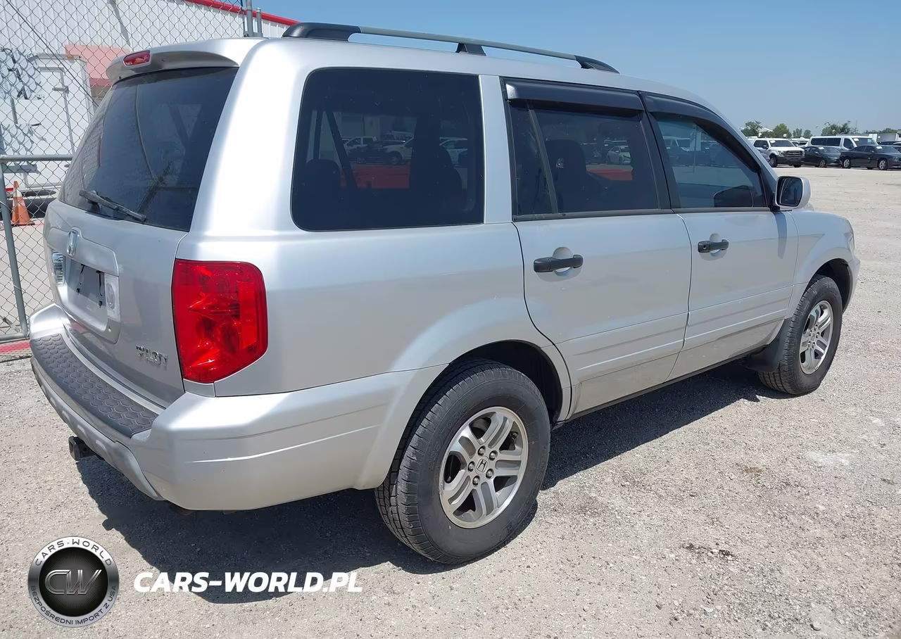 2005 Honda Pilot Ex-L VIN:2HKYF18795H533788 - 4