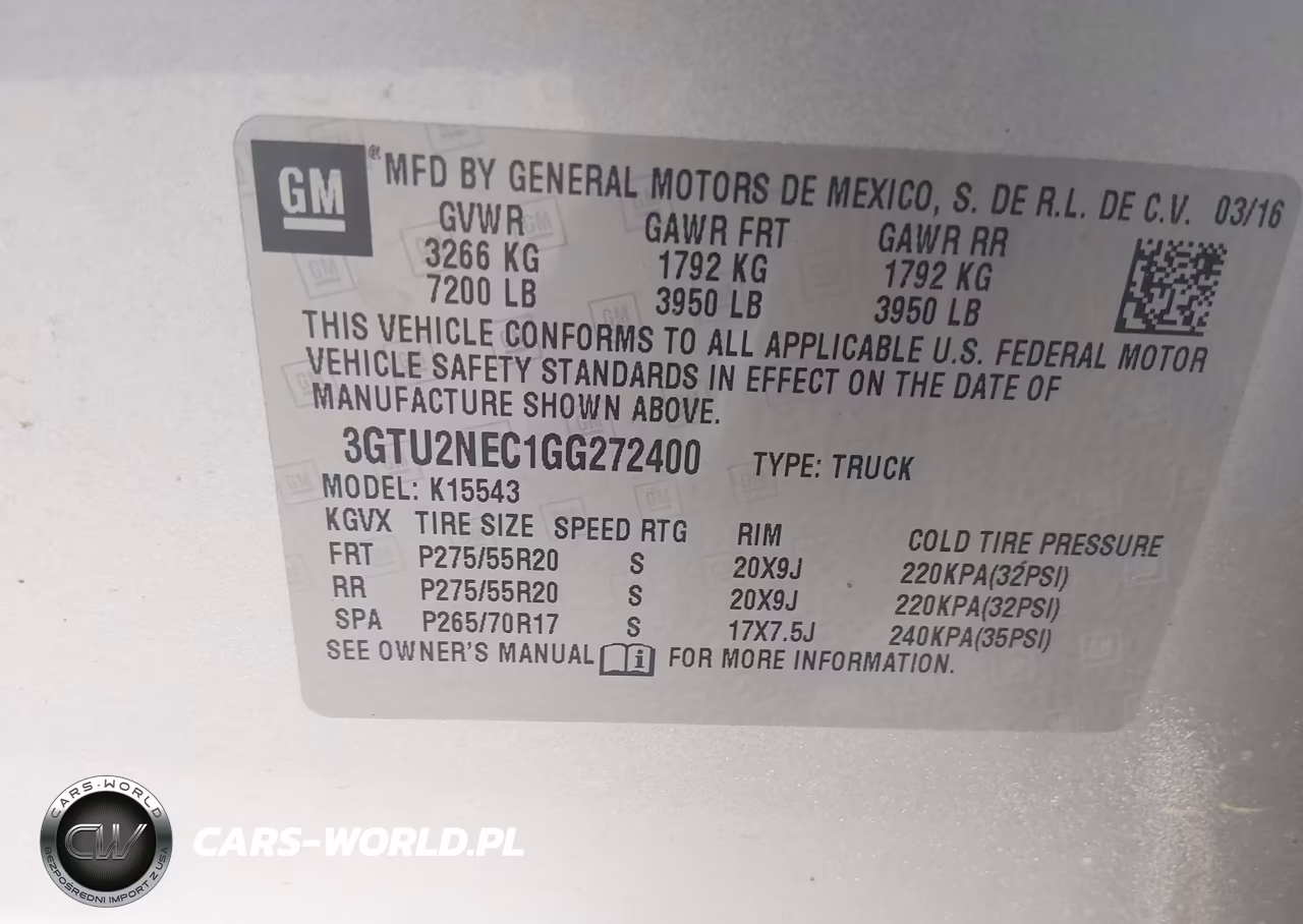 2016 GMC Sierra 1500 Slt VIN:3GTU2NEC1GG272400 - 9