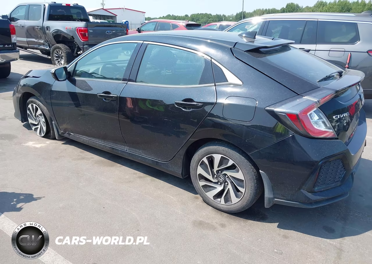 2018 Honda Civic Lx VIN:SHHFK7H20JU220095 - 3
