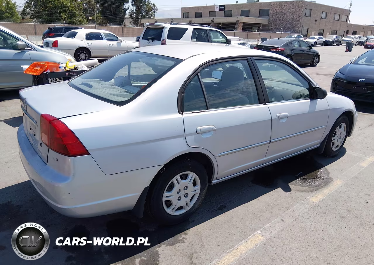 2002 Honda Civic Lx VIN:1HGES15572L011137 - 4