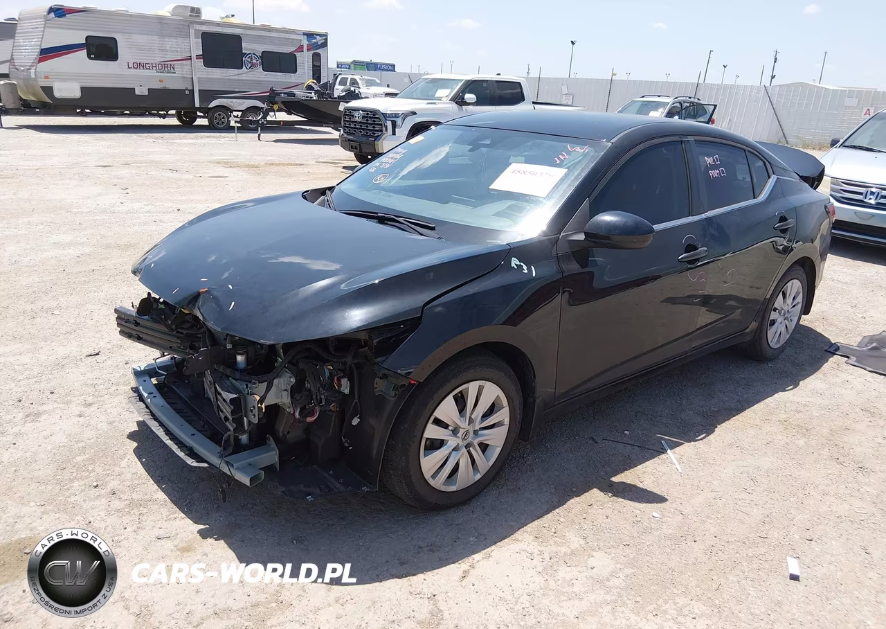 2024 Nissan Sentra S Xtronic Cvt VIN:3N1AB8BV4RY318022 - 2