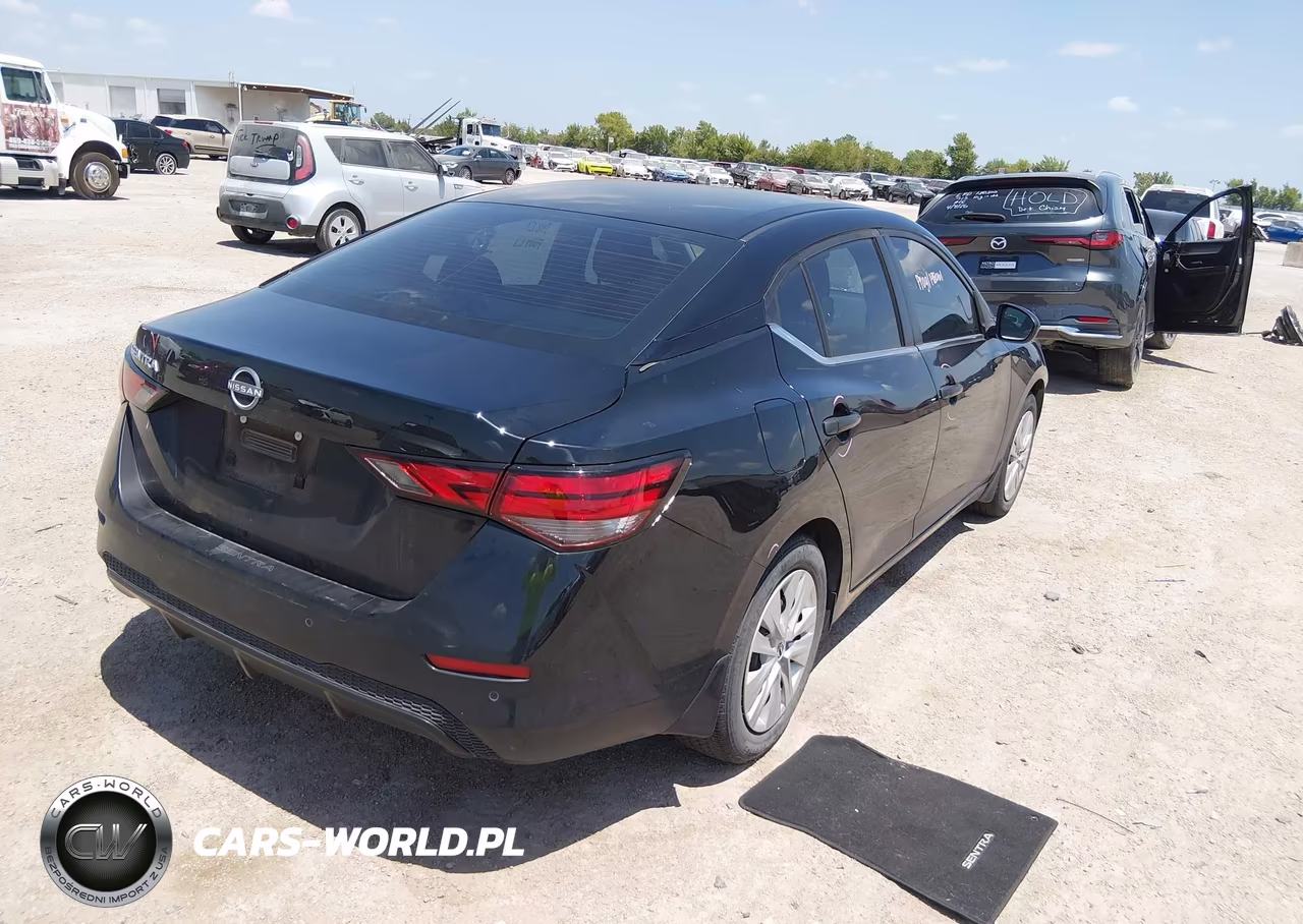 2024 Nissan Sentra S Xtronic Cvt VIN:3N1AB8BV4RY318022 - 4