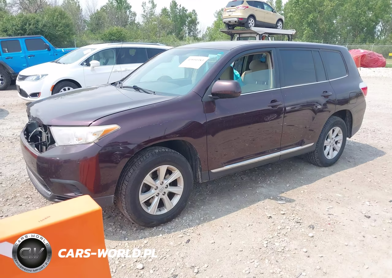 2011 Toyota Highlander Base V6 VIN:5TDBK3EH7BS066628 - 2