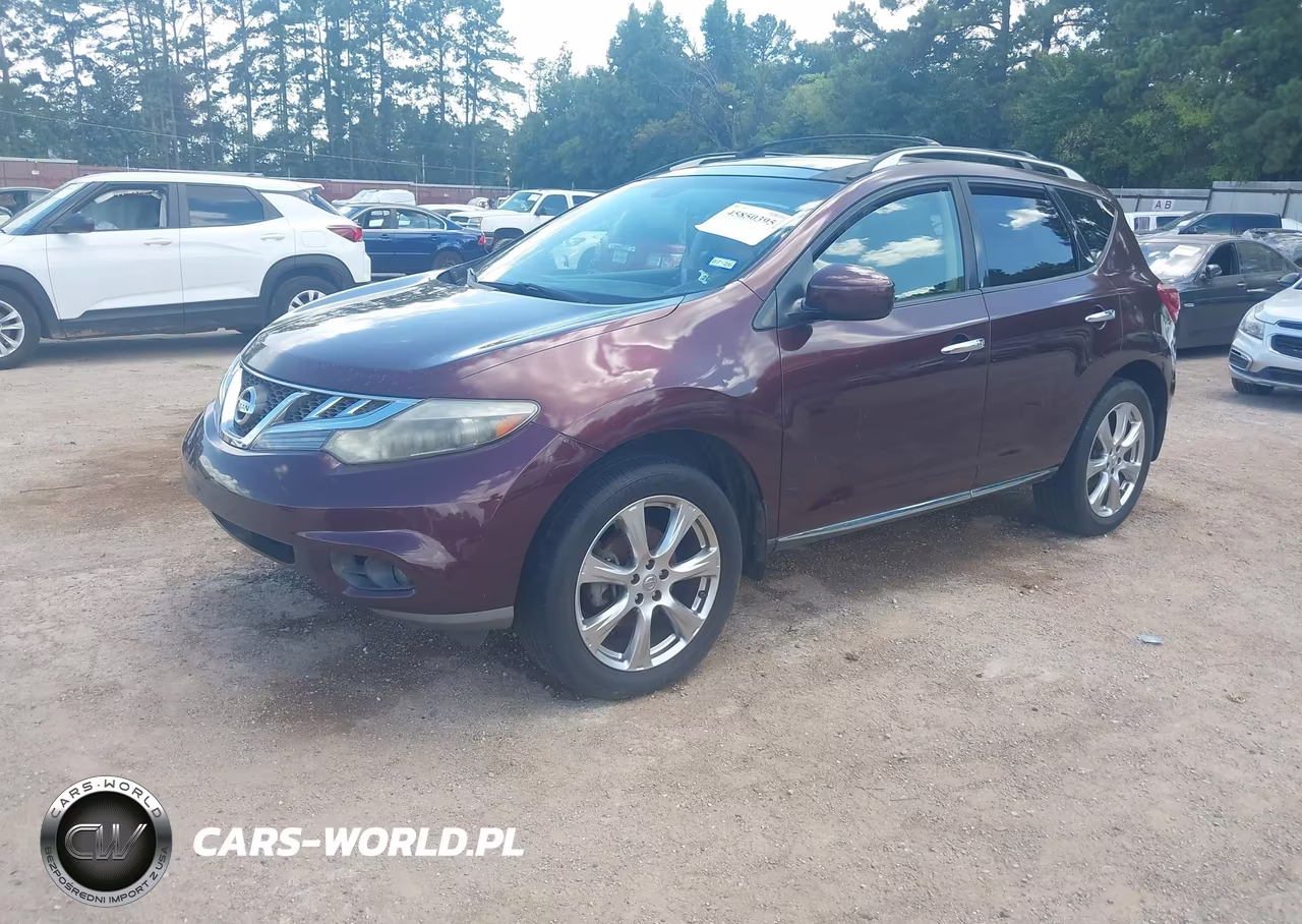 2013 Nissan Murano Le VIN:JN8AZ1MU1DW209798 - 2