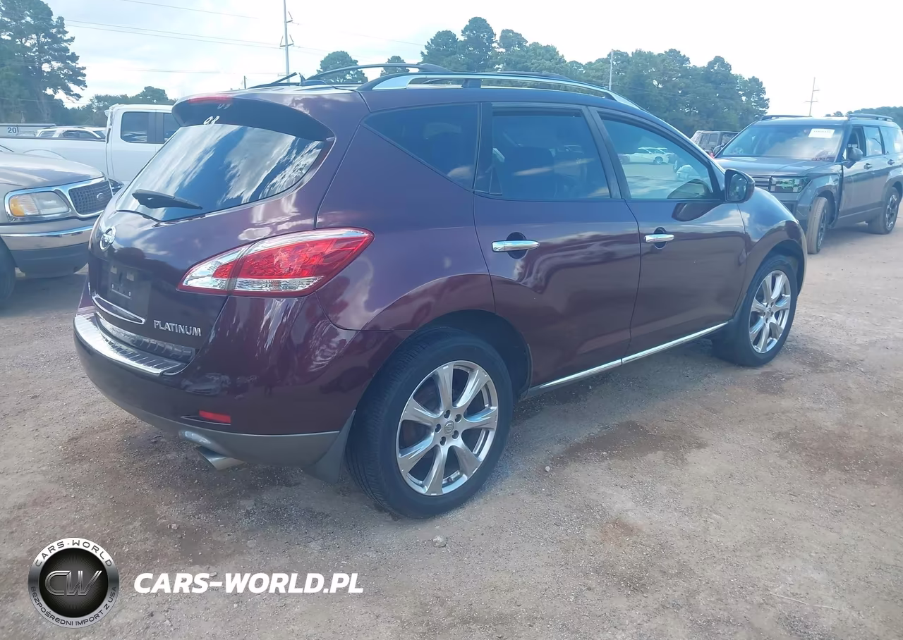 2013 Nissan Murano Le VIN:JN8AZ1MU1DW209798 - 4