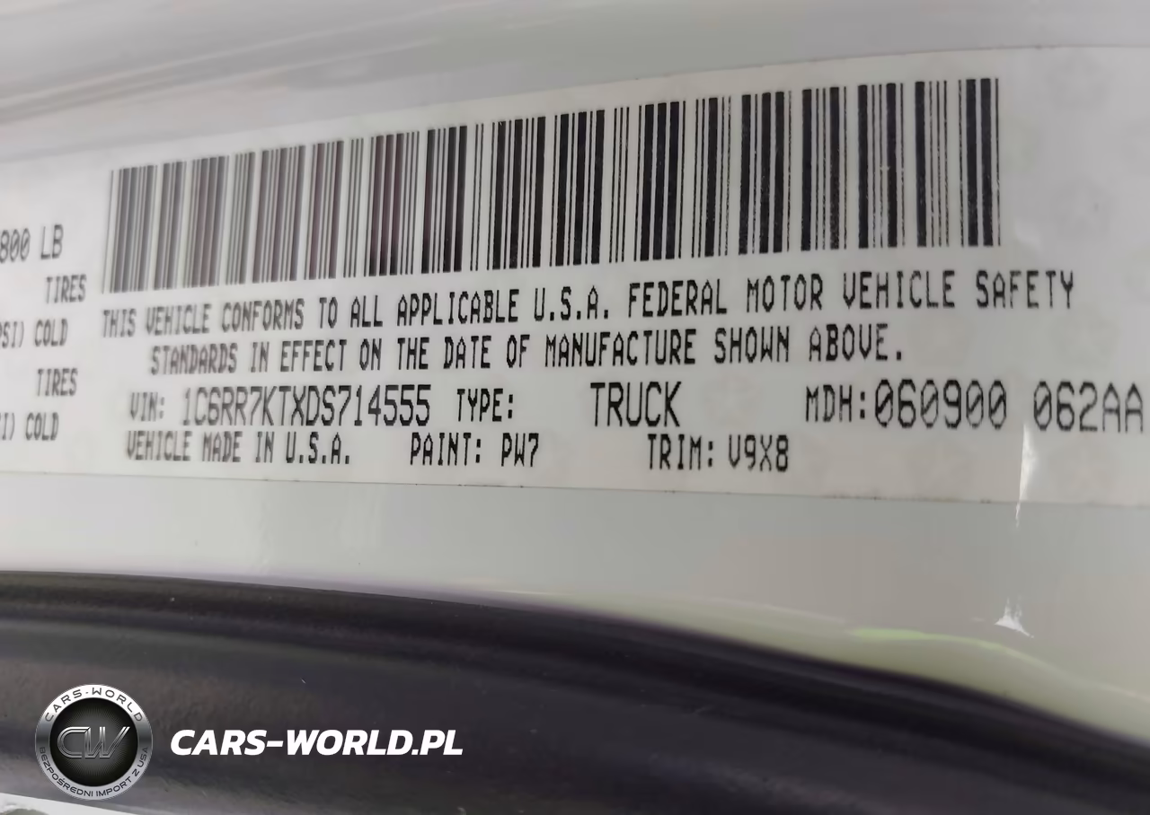 2013 Ram 1500 Express VIN:1C6RR7KTXDS714555 - 9