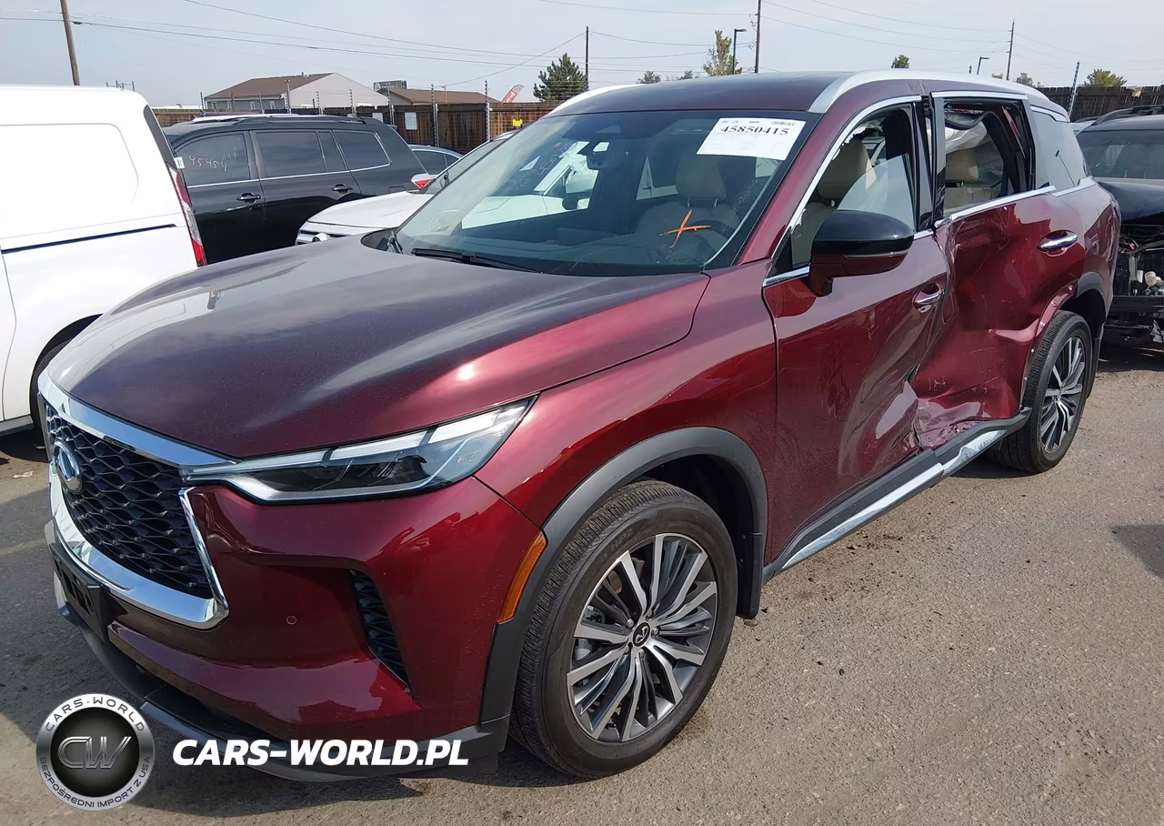 2025 Infiniti Qx60 Sensory Awd VIN:5N1AL1GSXSC346451 - 2