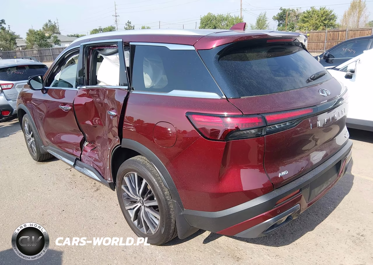 2025 Infiniti Qx60 Sensory Awd VIN:5N1AL1GSXSC346451 - 3