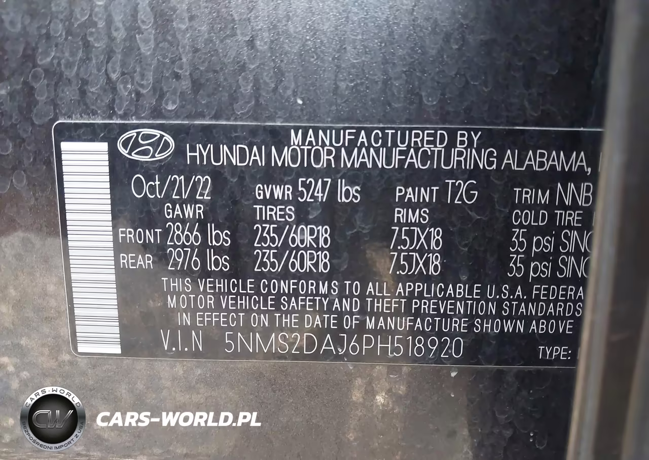 2023 Hyundai Santa Fe Sel VIN:5NMS2DAJ6PH518920 - 9