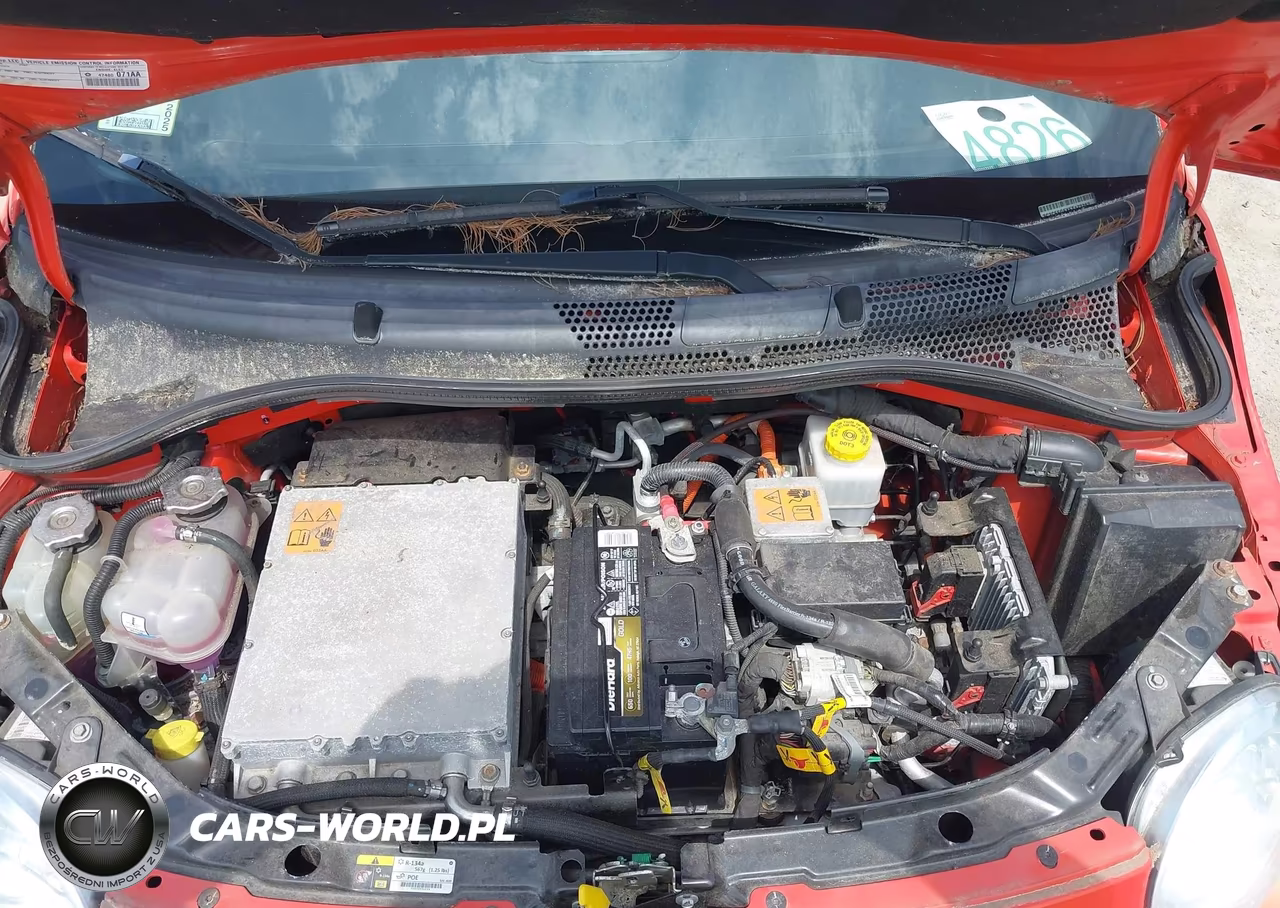 2014 Fiat 500E Battery Electric VIN:3C3CFFGEXET172762 - 10