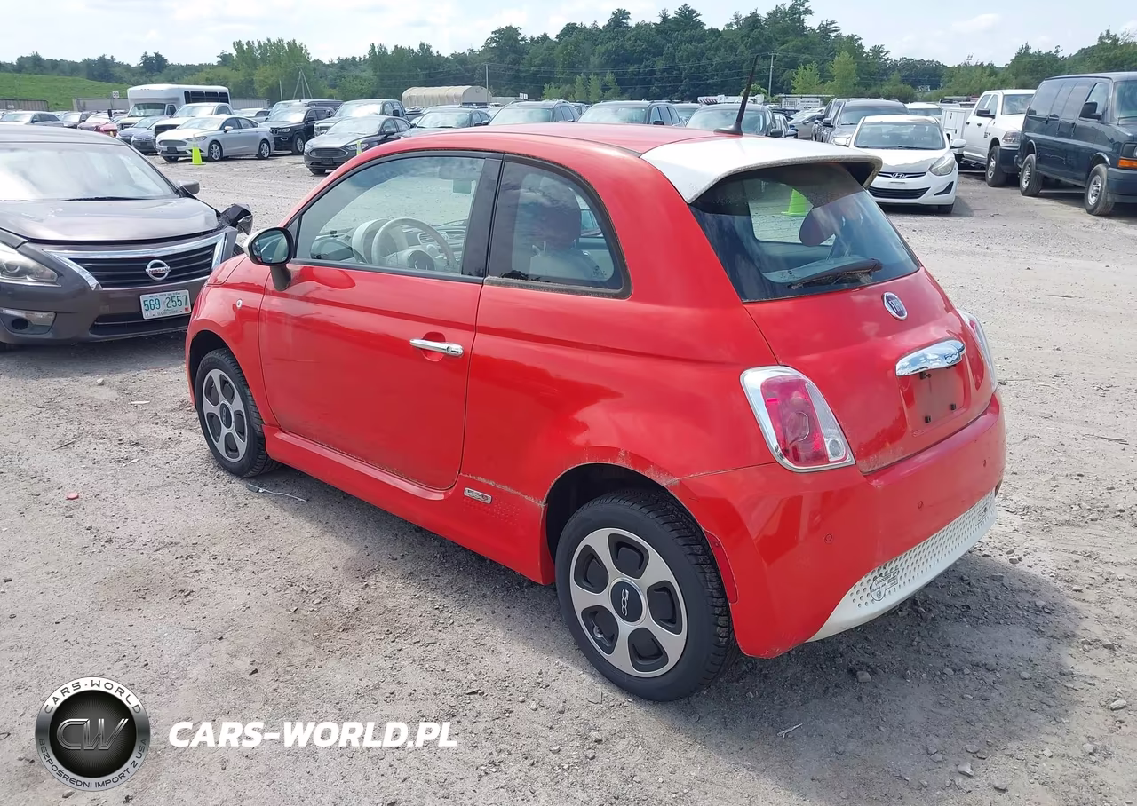 2014 Fiat 500E Battery Electric VIN:3C3CFFGEXET172762 - 3