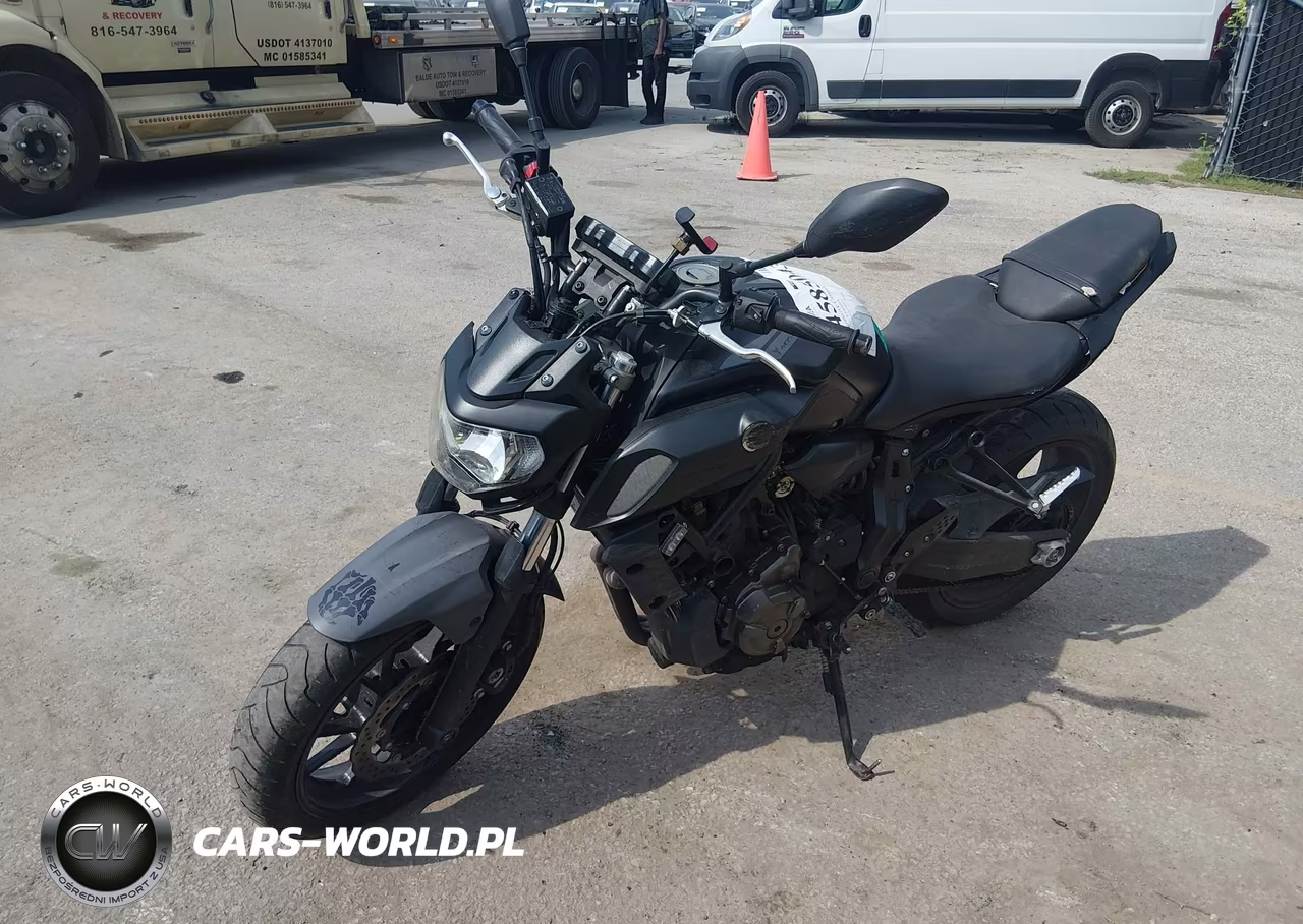 2020 Yamaha Mt07 VIN:JYARM27E5LA007254 - 2