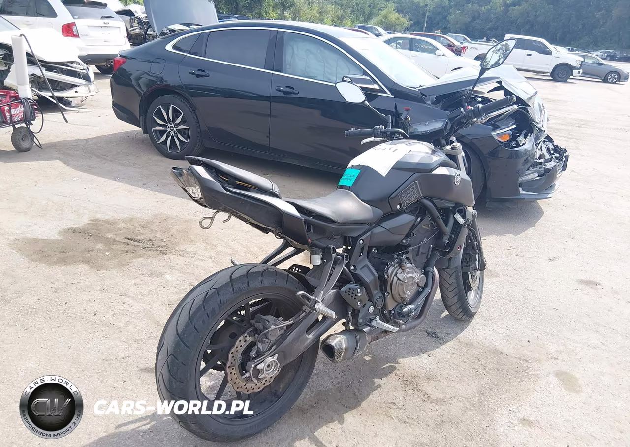 2020 Yamaha Mt07 VIN:JYARM27E5LA007254 - 4