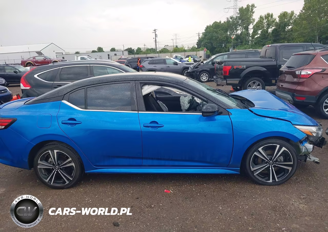 2022 Nissan Sentra Sr Xtronic Cvt VIN:3N1AB8DV9NY270881 - 14