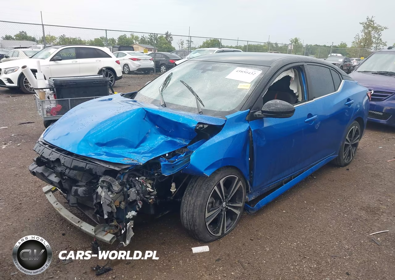 2022 Nissan Sentra Sr Xtronic Cvt VIN:3N1AB8DV9NY270881 - 2