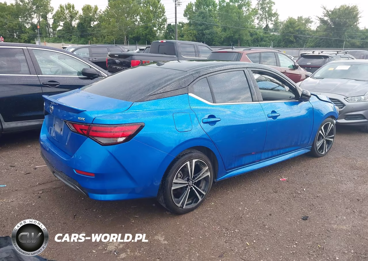 2022 Nissan Sentra Sr Xtronic Cvt VIN:3N1AB8DV9NY270881 - 4