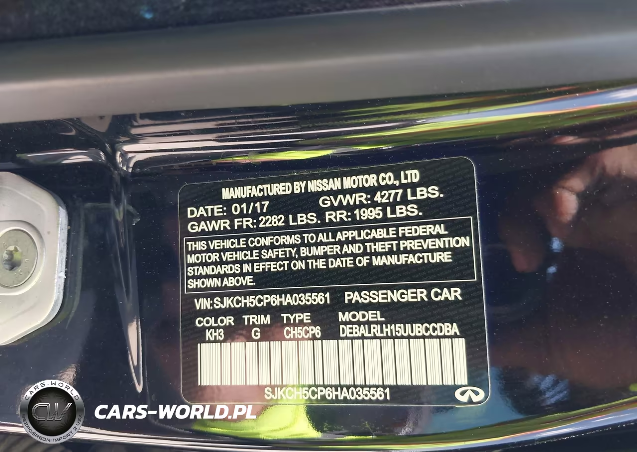 2017 Infiniti Qx30 Premium VIN:SJKCH5CP6HA035561 - 9