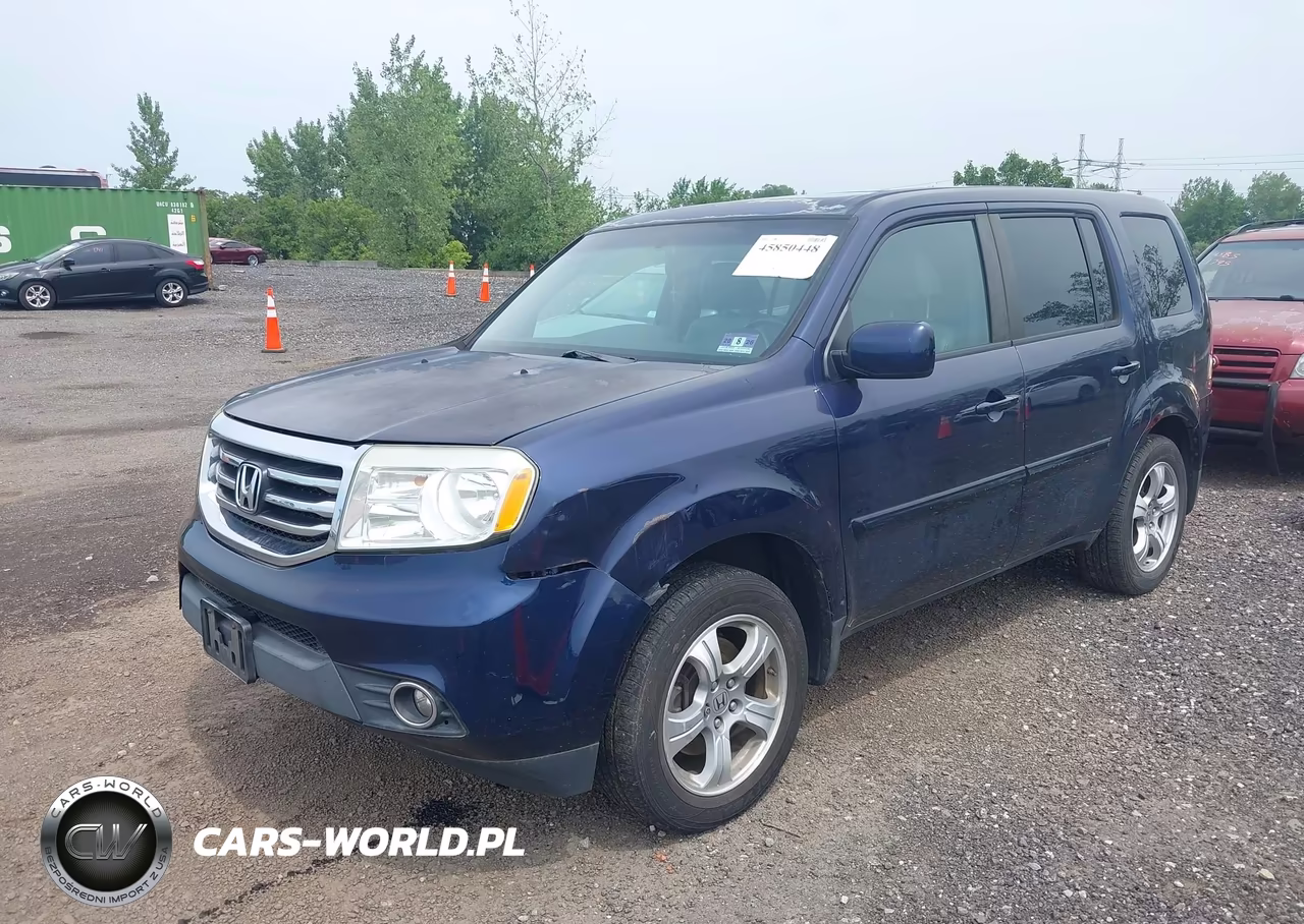 2013 Honda Pilot Ex-L VIN:5FNYF4H57DB079246 - 2