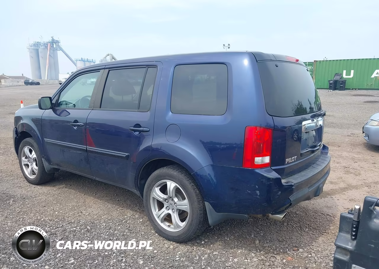 2013 Honda Pilot Ex-L VIN:5FNYF4H57DB079246 - 3