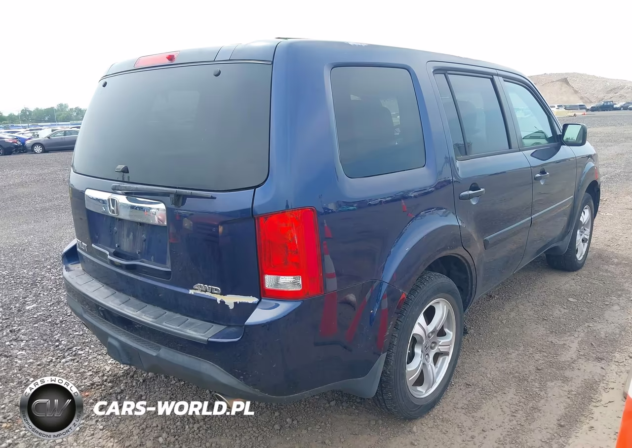 2013 Honda Pilot Ex-L VIN:5FNYF4H57DB079246 - 4