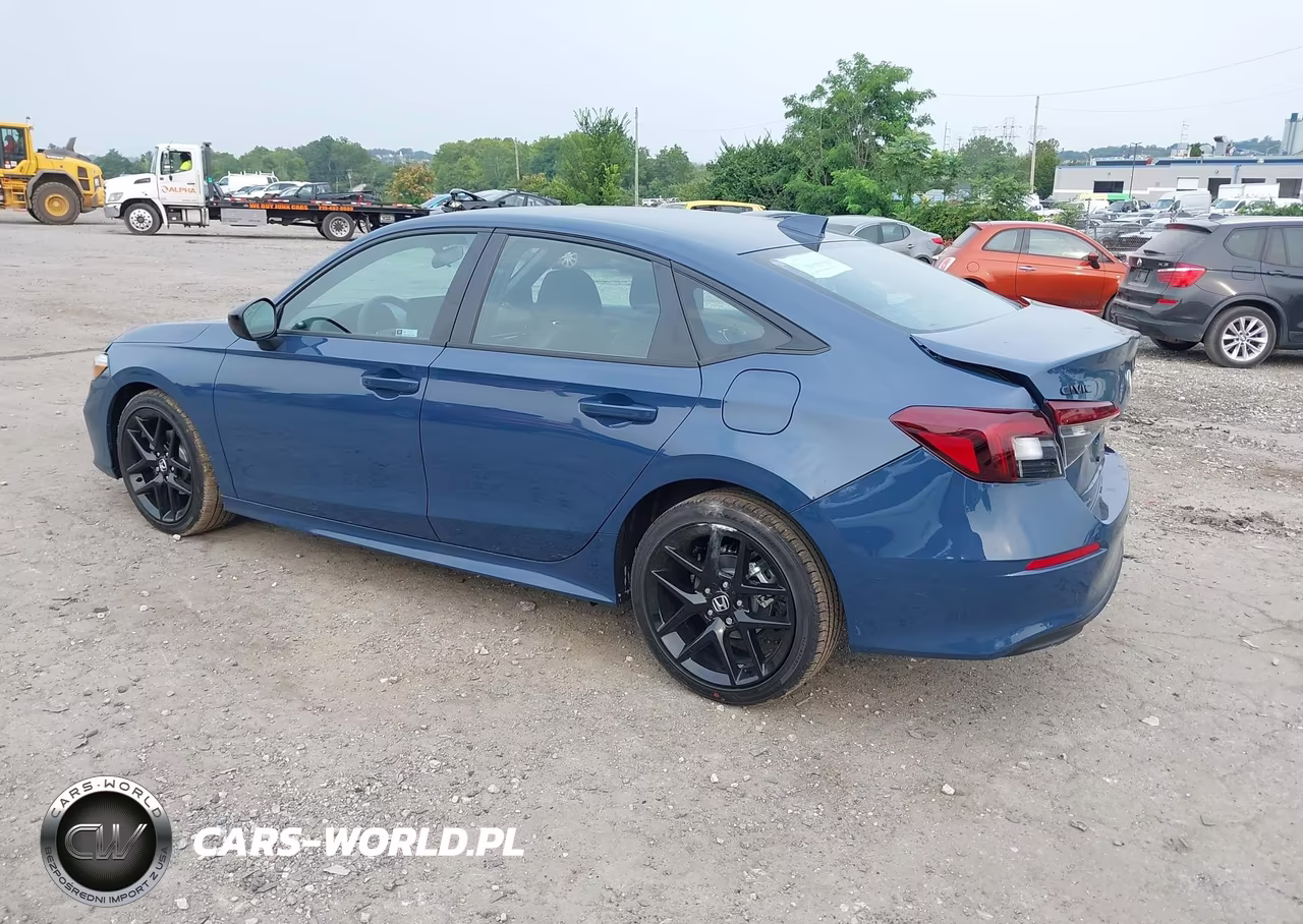 2026 Honda Civic Sport VIN:2HGFE2F57TH612076 - 3