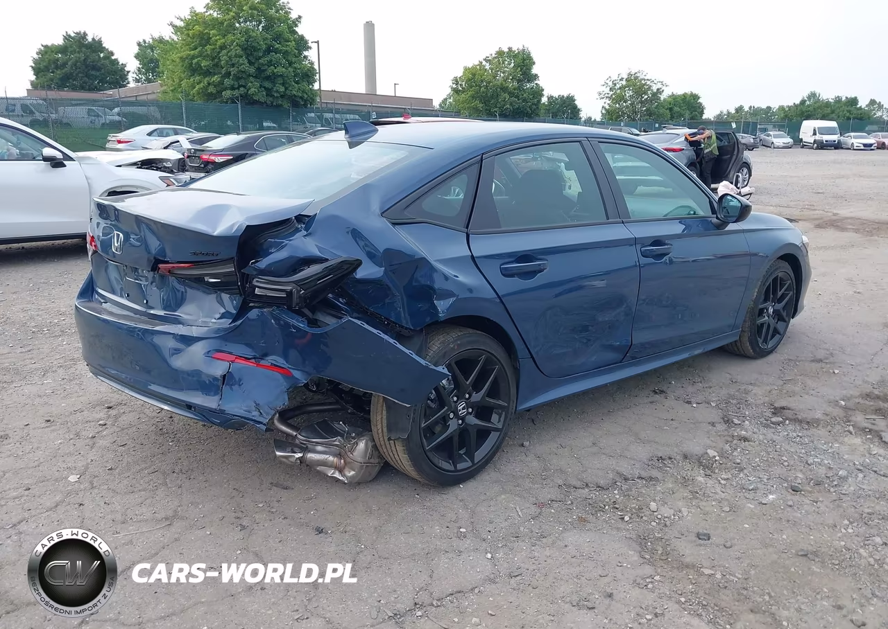 2026 Honda Civic Sport VIN:2HGFE2F57TH612076 - 4