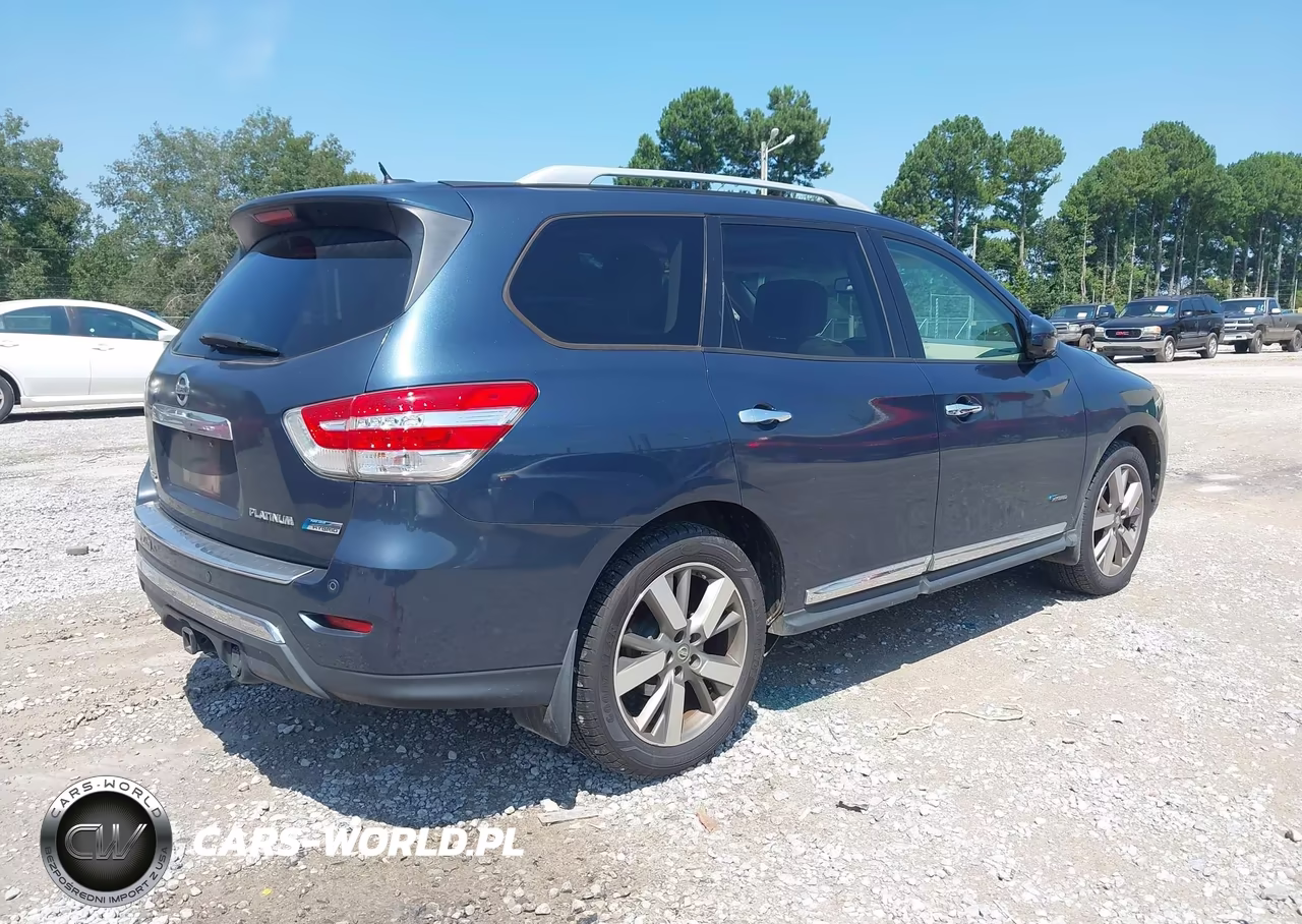 2014 Nissan Pathfinder Hybrid Platinum VIN:5N1CR2MN0EC662120 - 4