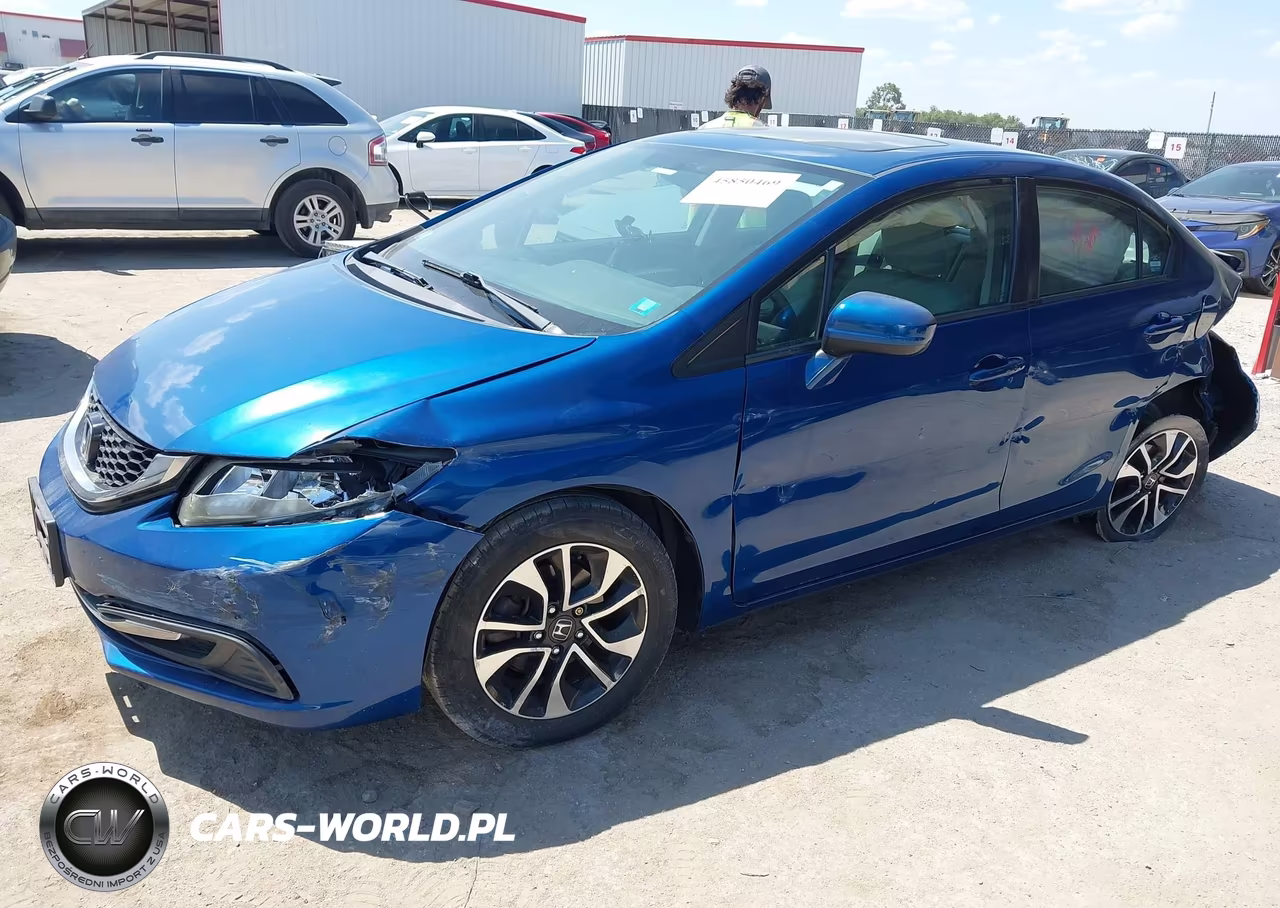 2014 Honda Civic Ex VIN:2HGFB2F88EH545283 - 2