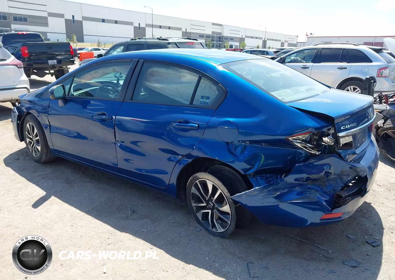 2014 Honda Civic Ex VIN:2HGFB2F88EH545283 - 3