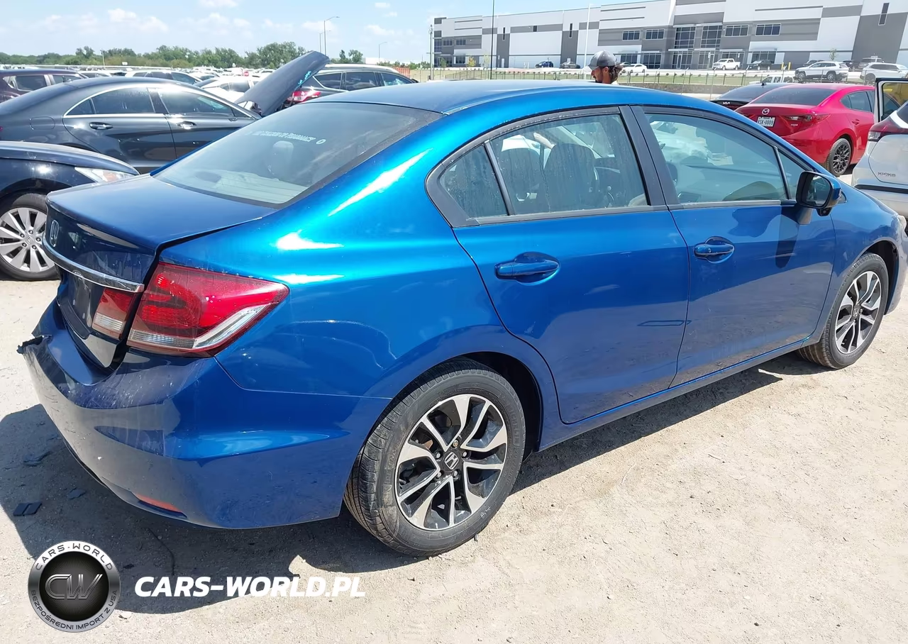 2014 Honda Civic Ex VIN:2HGFB2F88EH545283 - 4