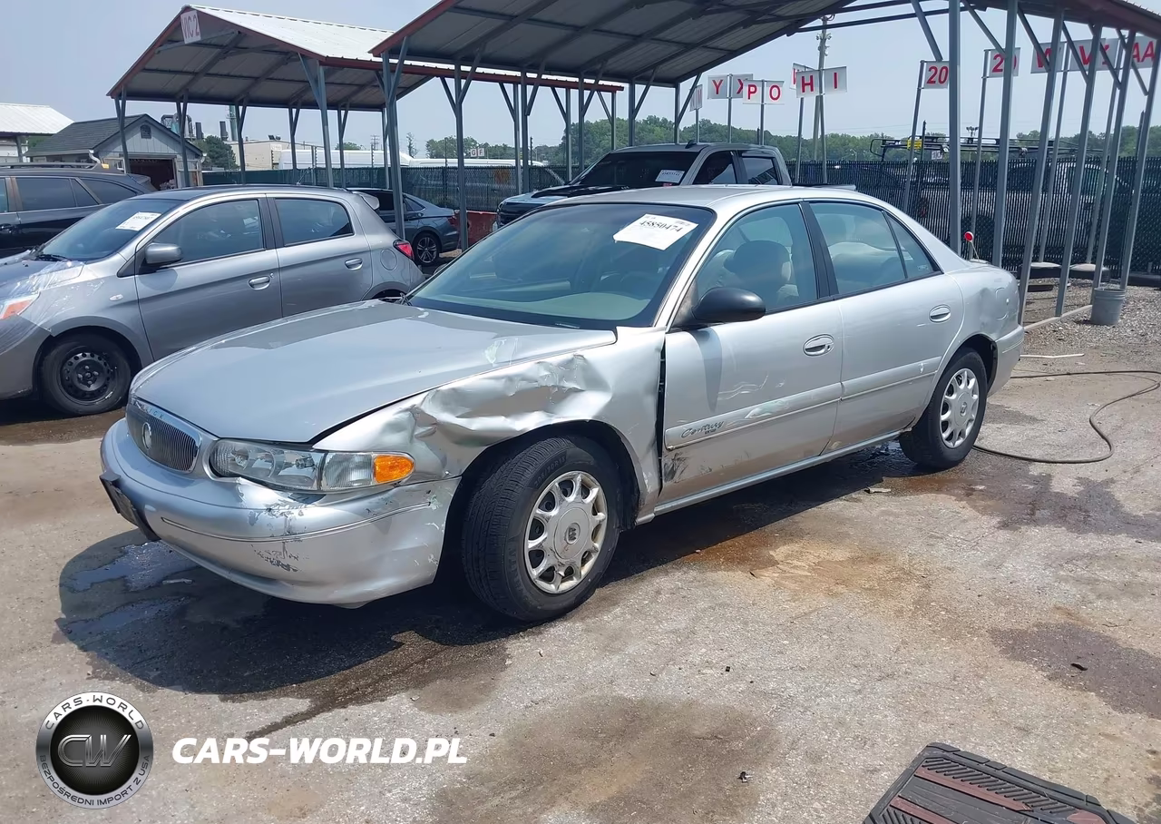 2001 Buick Century Custom VIN:2G4WS52J211137546 - 2