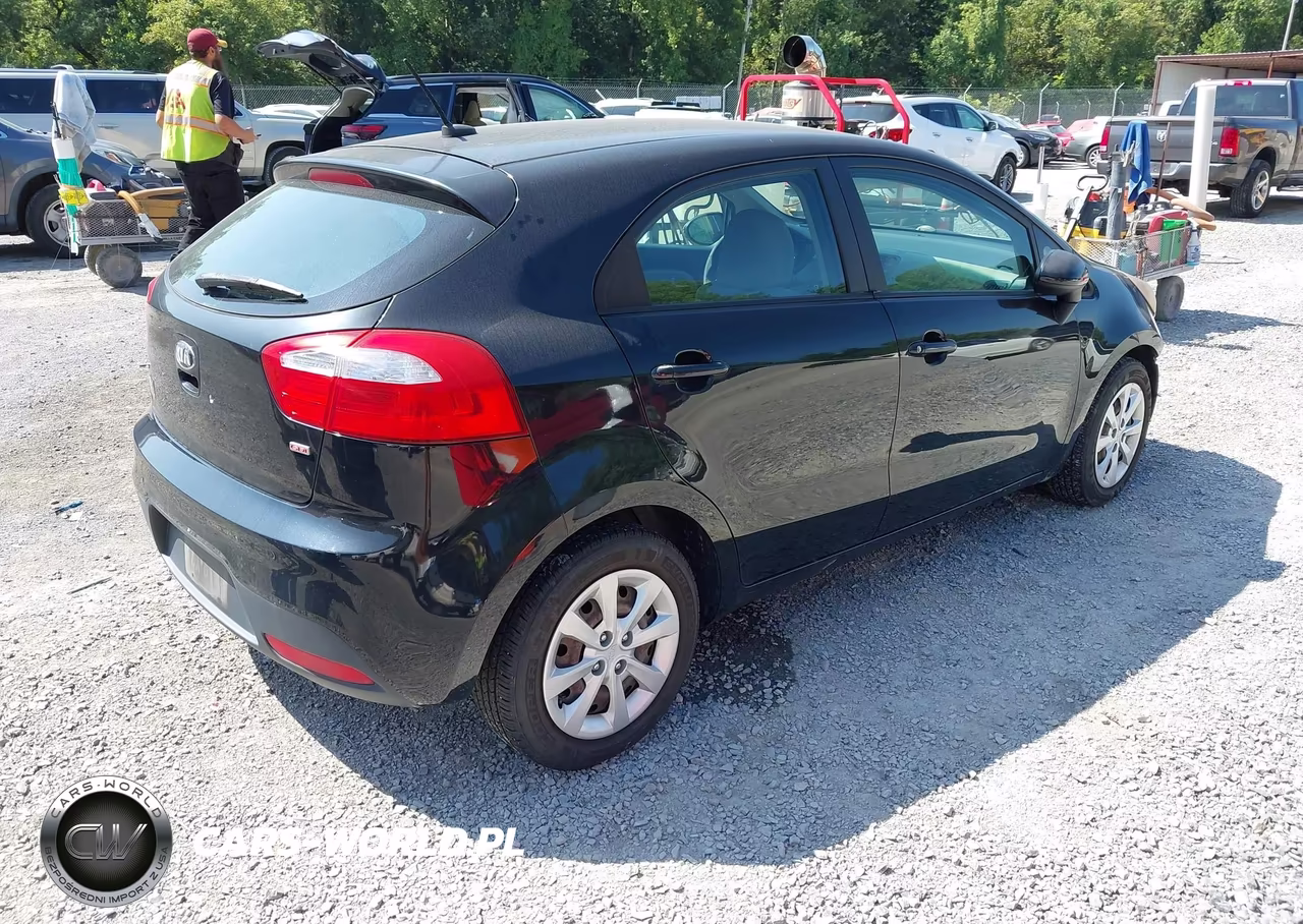 2015 Kia Rio Lx VIN:KNADM5A31F6515457 - 4