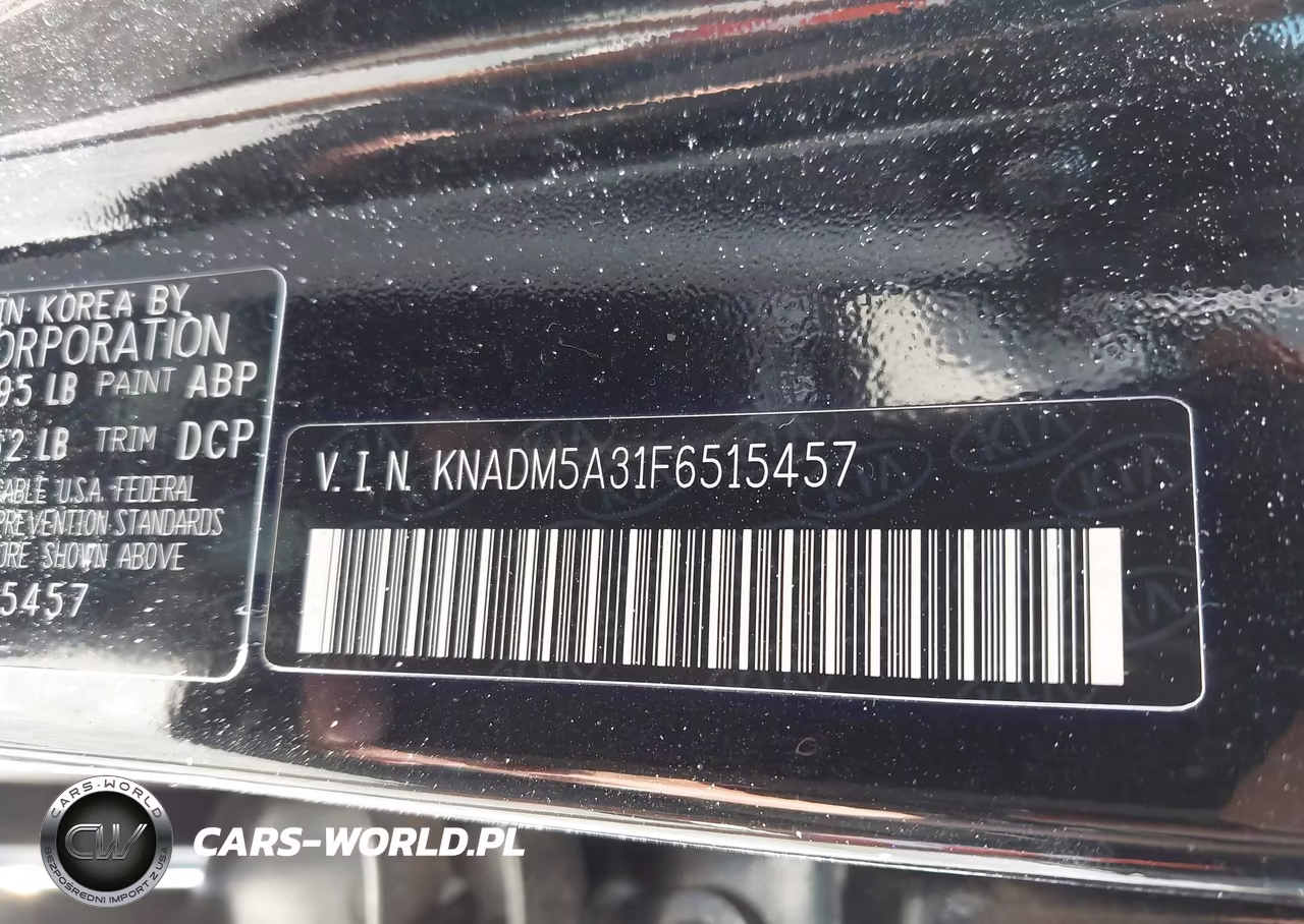 2015 Kia Rio Lx VIN:KNADM5A31F6515457 - 9