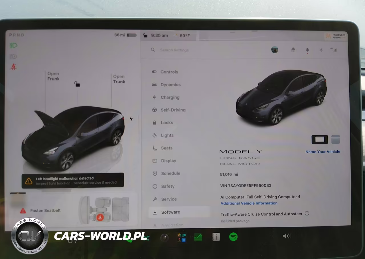 2023 Tesla Model Y Awd-Long Range Dual Motor All-Wheel Drive VIN:7SAYGDEE5PF960083 - 7