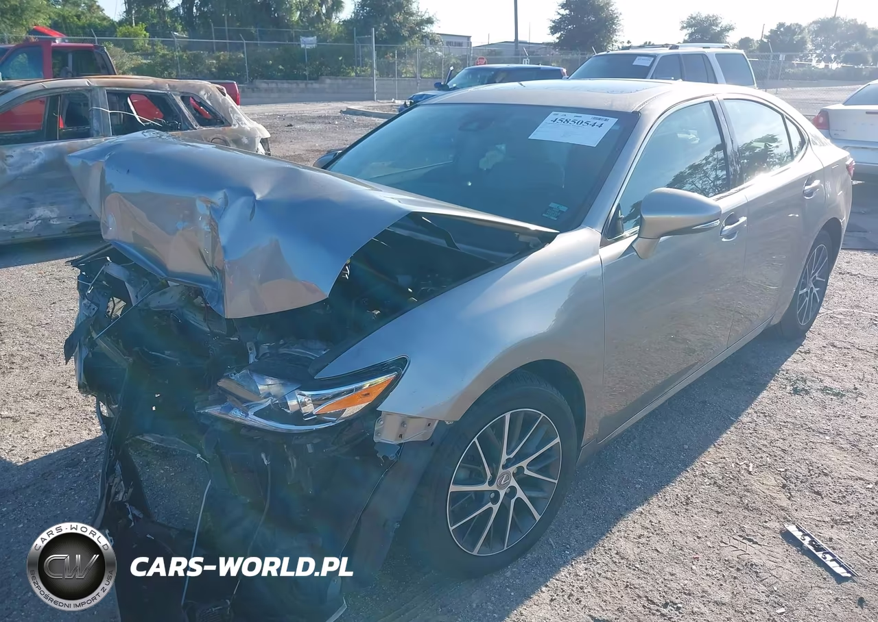 2017 Lexus Es 350 VIN:58ABK1GG1HU062026 - 2