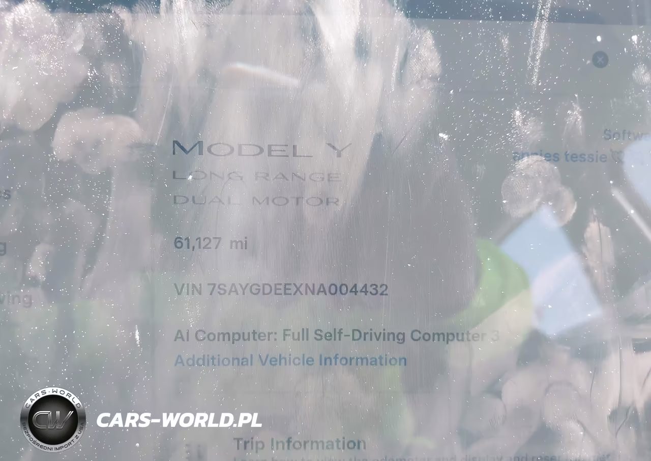 2022 Tesla Model Y Long Range Dual Motor All-Wheel Drive VIN:7SAYGDEEXNA004432 - 7