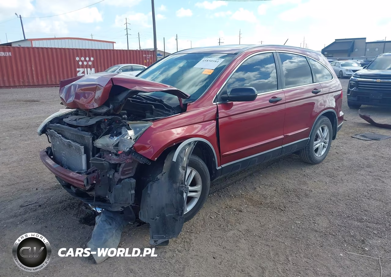 2010 Honda Cr-V Ex VIN:JHLRE3H54AC011161 - 2