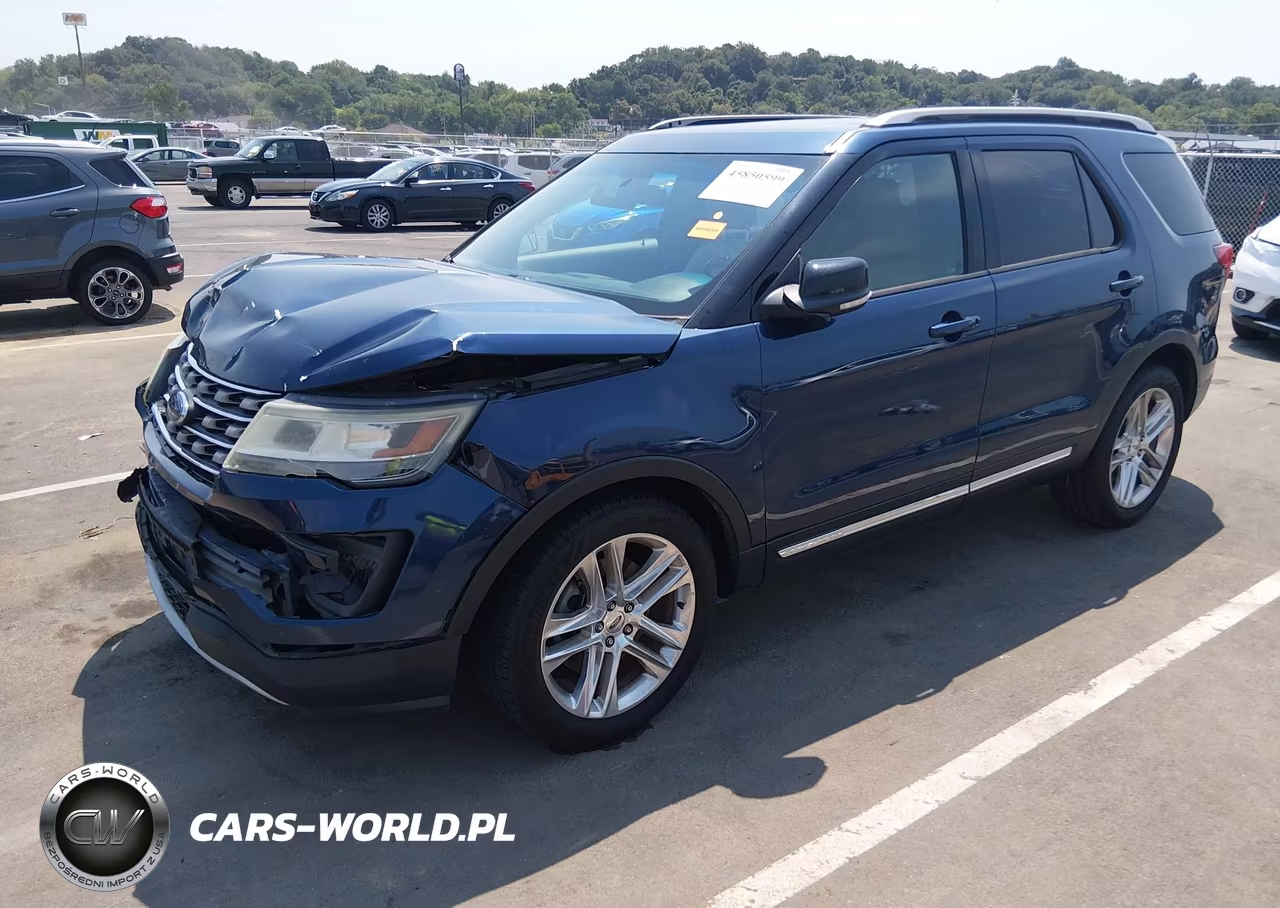 2016 Ford Explorer Xlt VIN:1FM5K7D81GGA09747 - 2